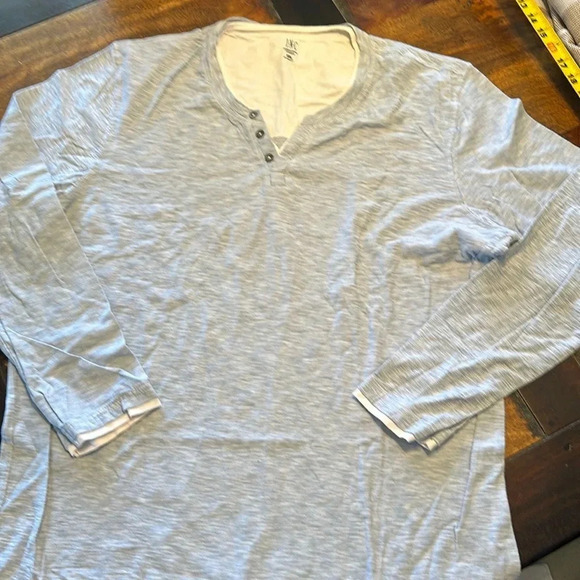 INC concepts size XXL layered look Henley shirt EUC - Picture 1 of 4